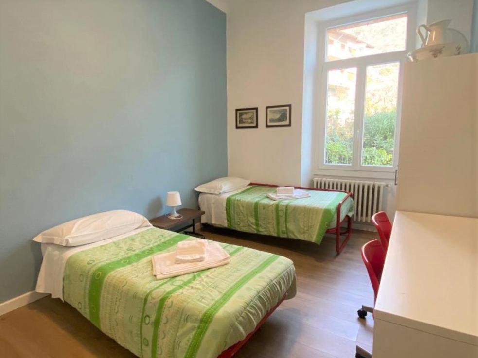 The Comfort - Big Apartment In Villa With Garden And Terrace Argegno Bagian luar foto