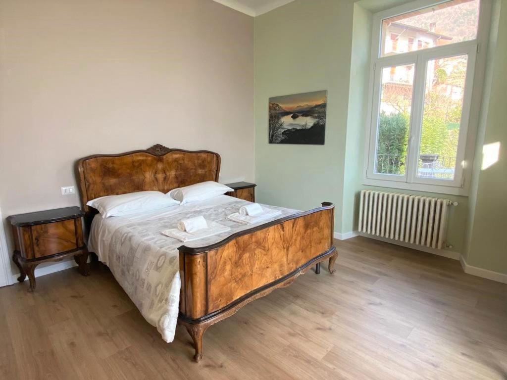 The Comfort - Big Apartment In Villa With Garden And Terrace Argegno Bagian luar foto