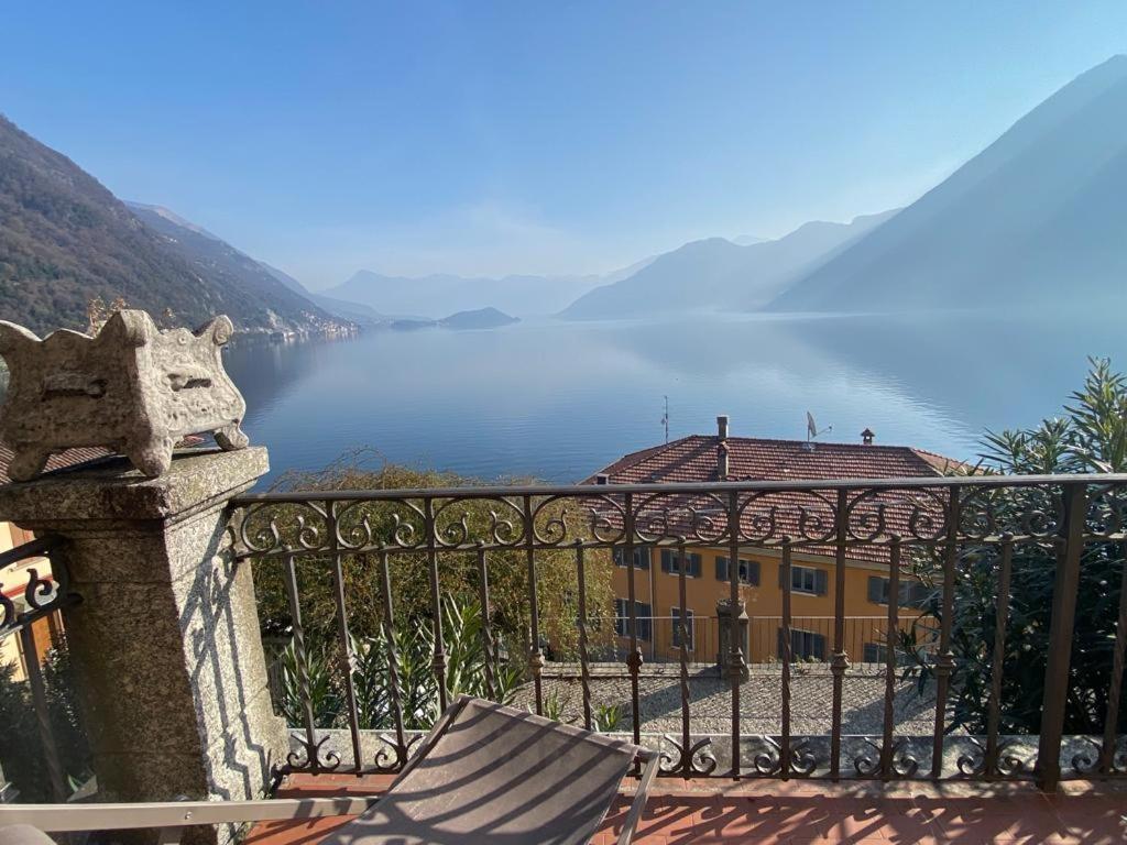The Comfort - Big Apartment In Villa With Garden And Terrace Argegno Bagian luar foto