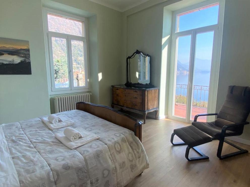 The Comfort - Big Apartment In Villa With Garden And Terrace Argegno Bagian luar foto